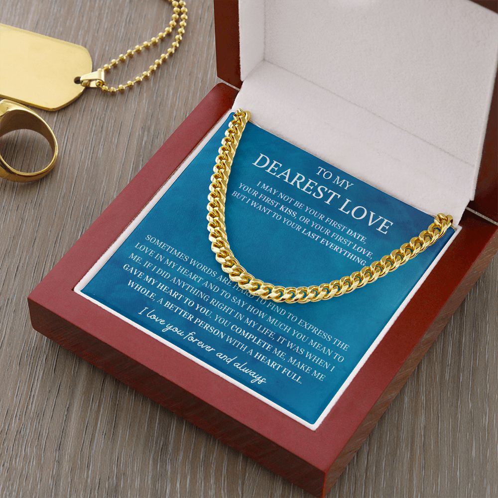 All the Small Things Husband Necklace & Personal Card Gift Set | Blue  Spruce Market